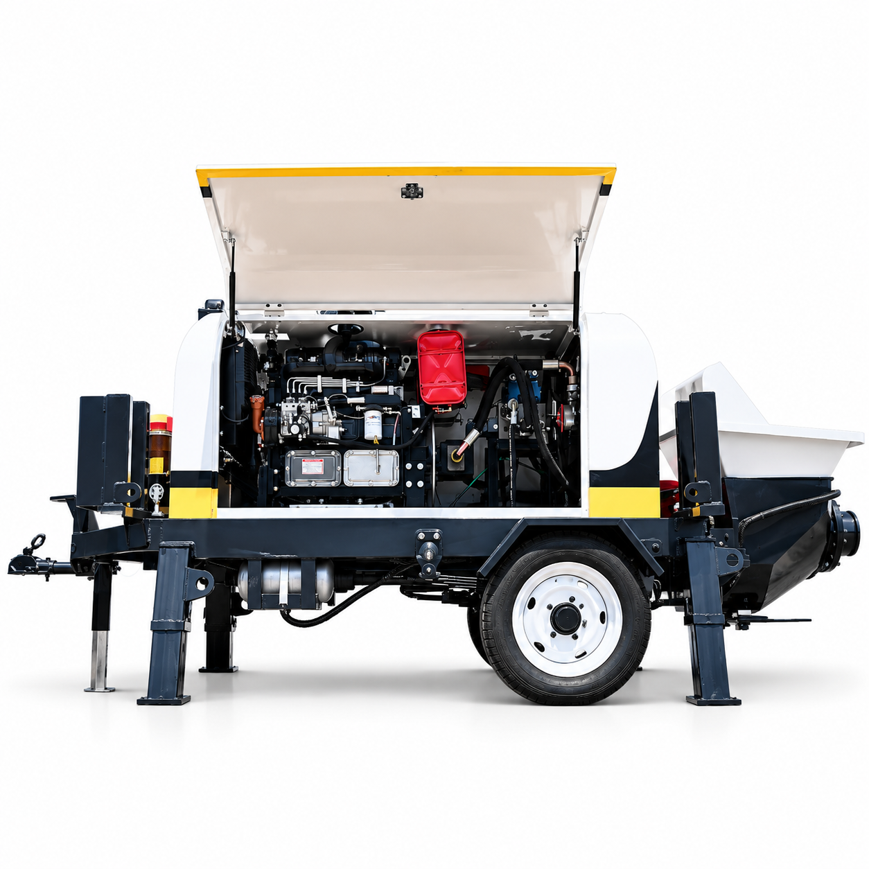 KRD RD-10 stationary concrete pump — image 2
