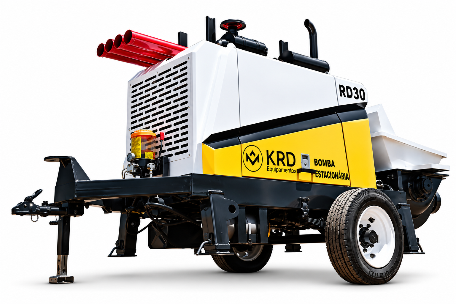 KRD RD-30 stationary concrete pump — image 5