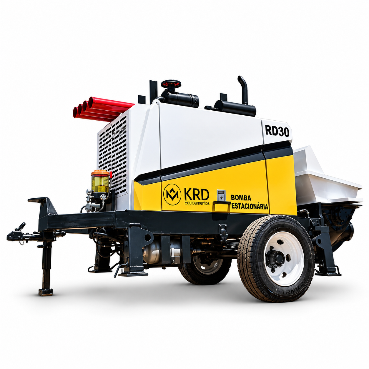 KRD RD-30 stationary concrete pump — image 6