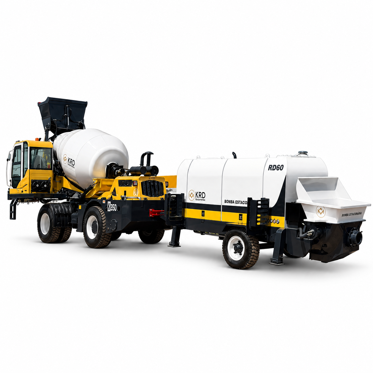 KRD RD-60 stationary concrete pump — image 2