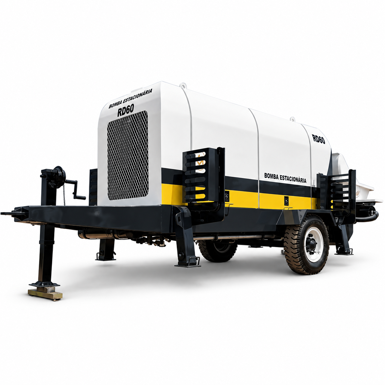 KRD RD-60 stationary concrete pump — image 3