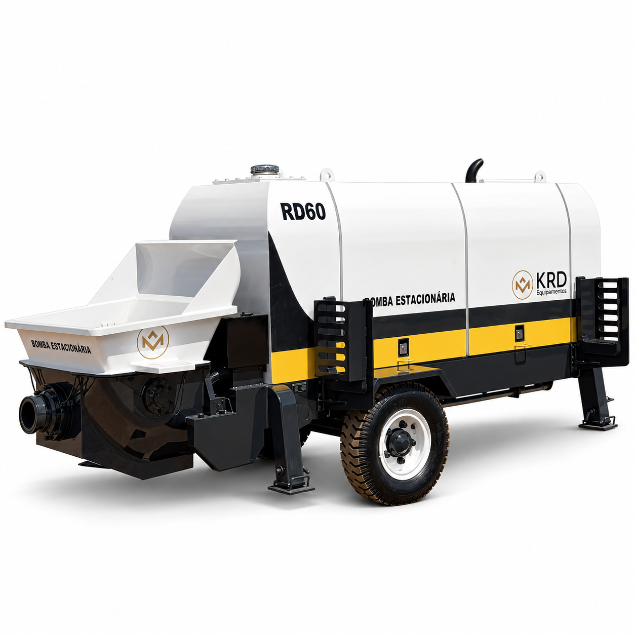 KRD RD-60 stationary concrete pump — image 5